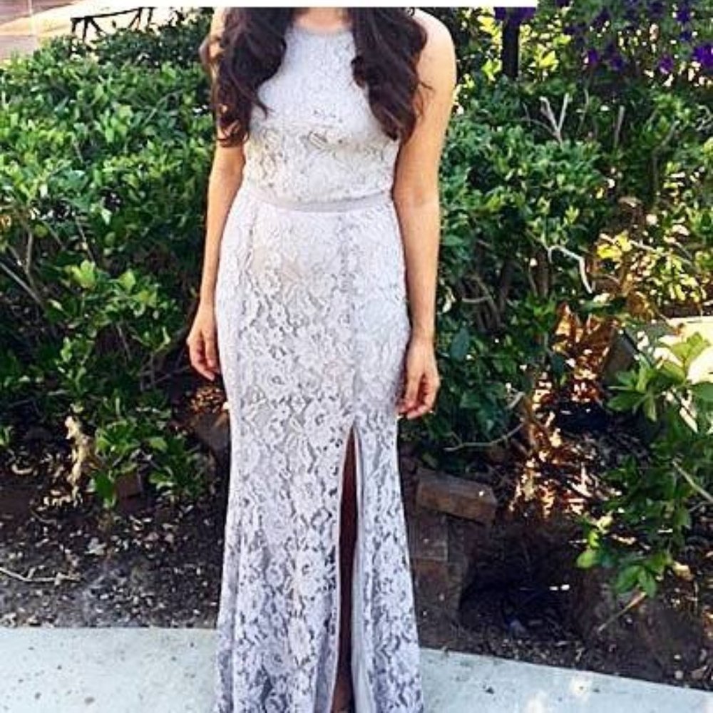 Lavender Lace Dress